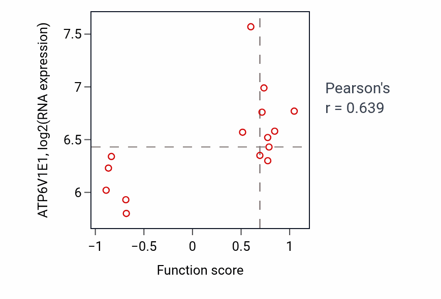Per-sample scatter of Positive regulation of chondrocyte differentiation activity vs ATP6V1E1 in BLOOD_Leukemia.